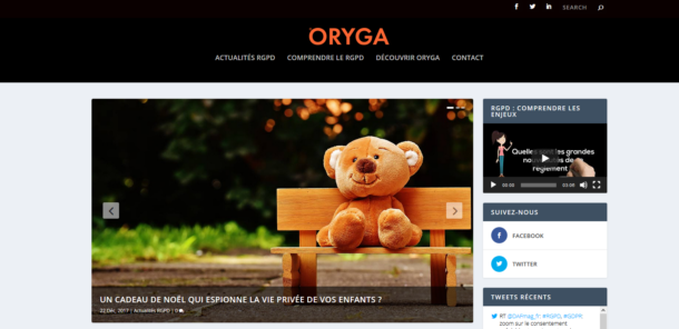 Site ORYGA.com