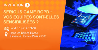 Banner Serious Game RGPD