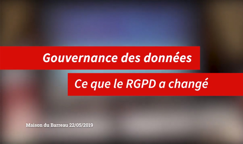 1 an après le RGPD : retrouvez l’intervention de nos experts